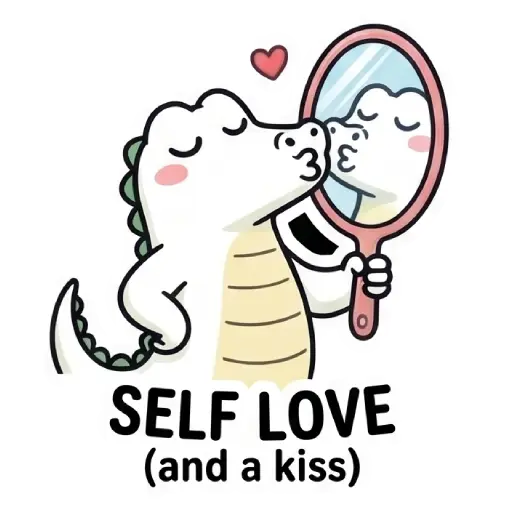 florak stickers, cute, funny, stickers, WhatsApp stickers, sticker pack, Alligator (49)